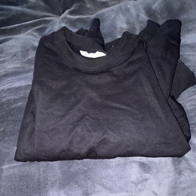 Primark Damen Pullover Rundhals Schwarz Langarm Gr. XL Normalgröße ohne Muster