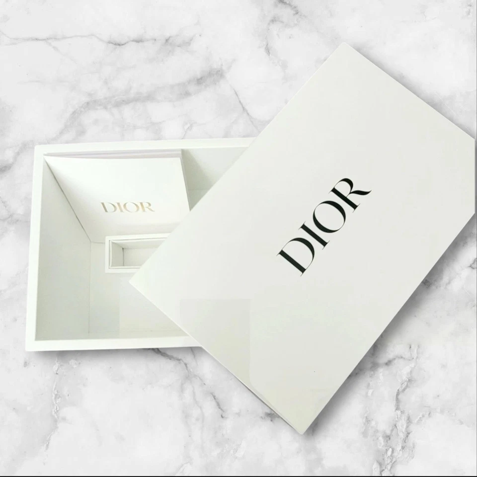Raro DIOR BEAUTY Estojo de Acrílico com Espelho Maquiagem Branco Novidade GWP NOVO NA CAIXA - Imagem 4 de 4