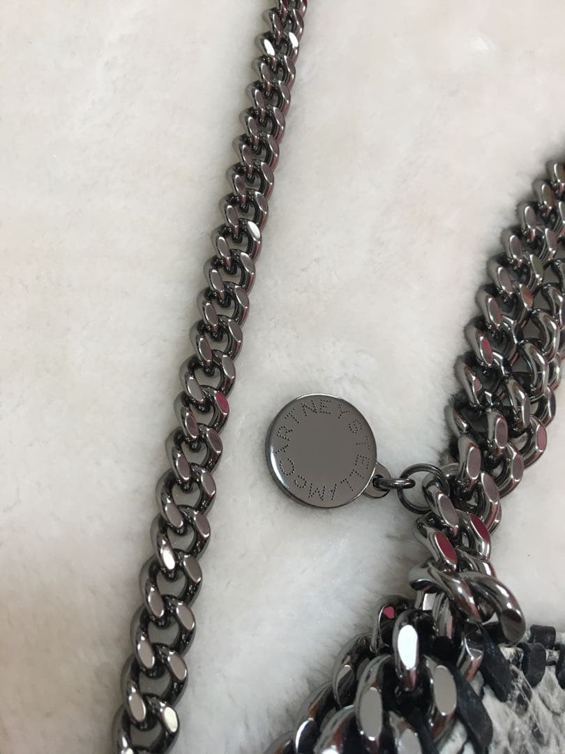 Stella McCartney Falabella Mini Python print Tote… - image 7