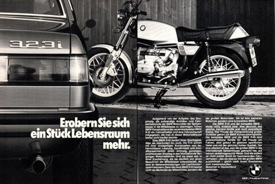 3w24584/ Reklame / Werbung aus 1979   BMW R45
