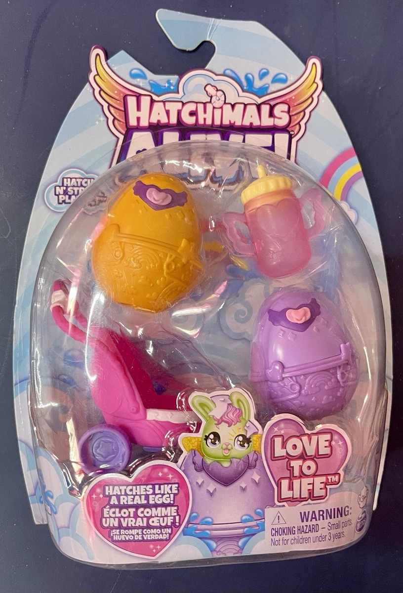 HATCHIMALS Gioco Dell'Oca – 3 Personaggi Collezionabili Da 4cm E Uovo Con Sorpresa, Per Bambini 4+
