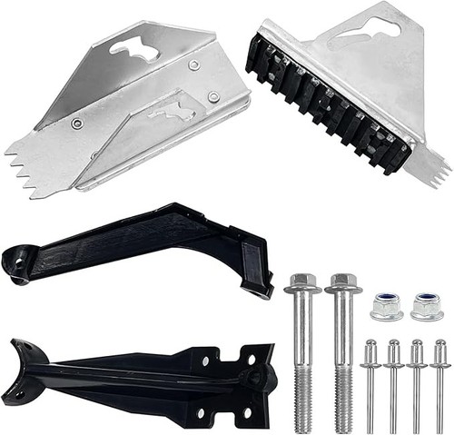 Kit 4 PZ Scarpa Antiscivolo per 26-2 Werner Prolunga Piedini Scala Alluminio Exte... - Foto 2 di 7