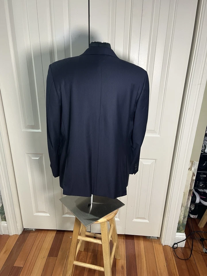 Canali Exclusive Super 150’s Men’s Blazer US 42 R Made In Italy Wool - Image 2 of 4