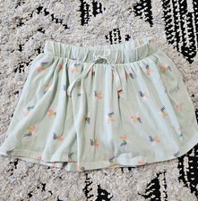 Cat  Jack Girls Mint Green Rainbow Pegasus Skort with Shorts Skort Size Small