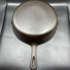 BSR Birmingham Stove & Range #8 Chicken Fryer Cast Iron Skillet 10 5/8” Restored