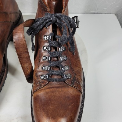 Frye George Norwegian Hiker Boots Mens 13 Brown Buckle  display picture 1