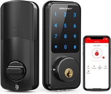 SMONET Smart Door Lock Deadbolt Keyless Entry Digital Keypad Electronic Lock APP