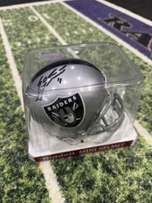 Sebastian Janikowski Signed Oakland Raiders Mini Helmet Beckett 43033
