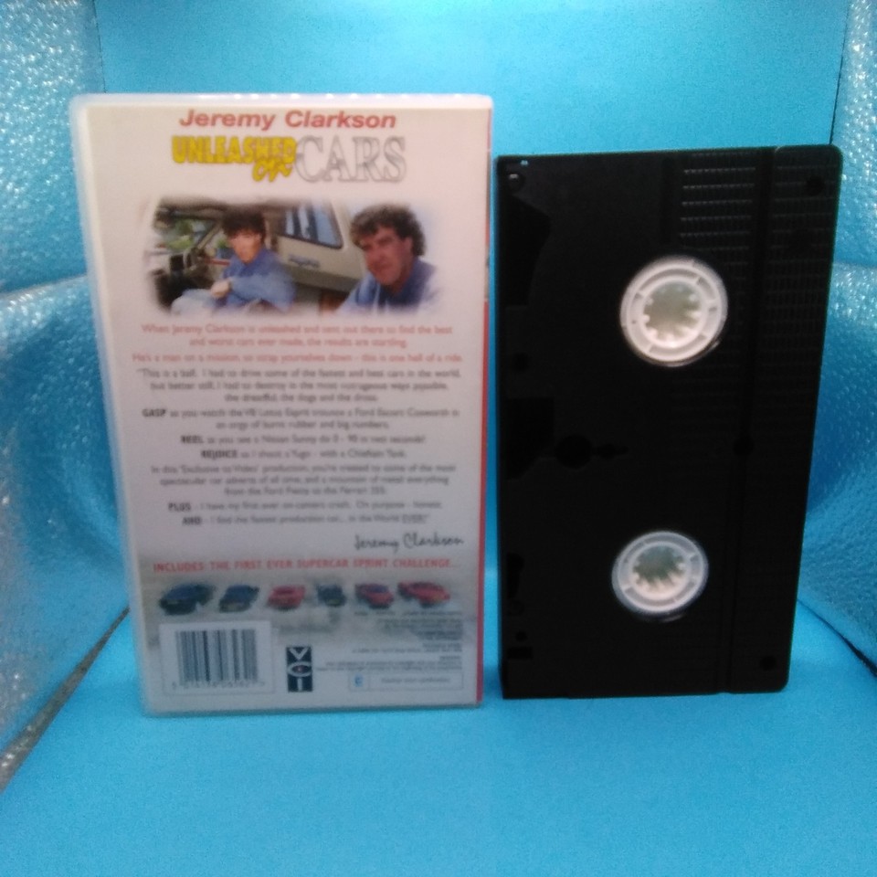 Resolution Generalist Jeremy Clarkson Unleashed On Cars VHS Pal Video - Everything He Cant't ...