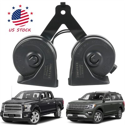 Horn Assembly Dual Note Electric Horn Level 2 For 2015-22 Ford F-150 Expedition