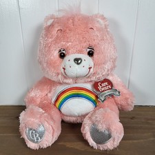 CARE BEARS 25th SPECIAL COLLECTORS EDITION SWAROVSKI CRYSTAL EYES  SILVER-CHEER