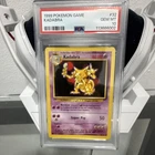 Pokémon TCG Kadabra Card Base Set, Unlimited Uncommon Regular Card 32/102 PSA 10