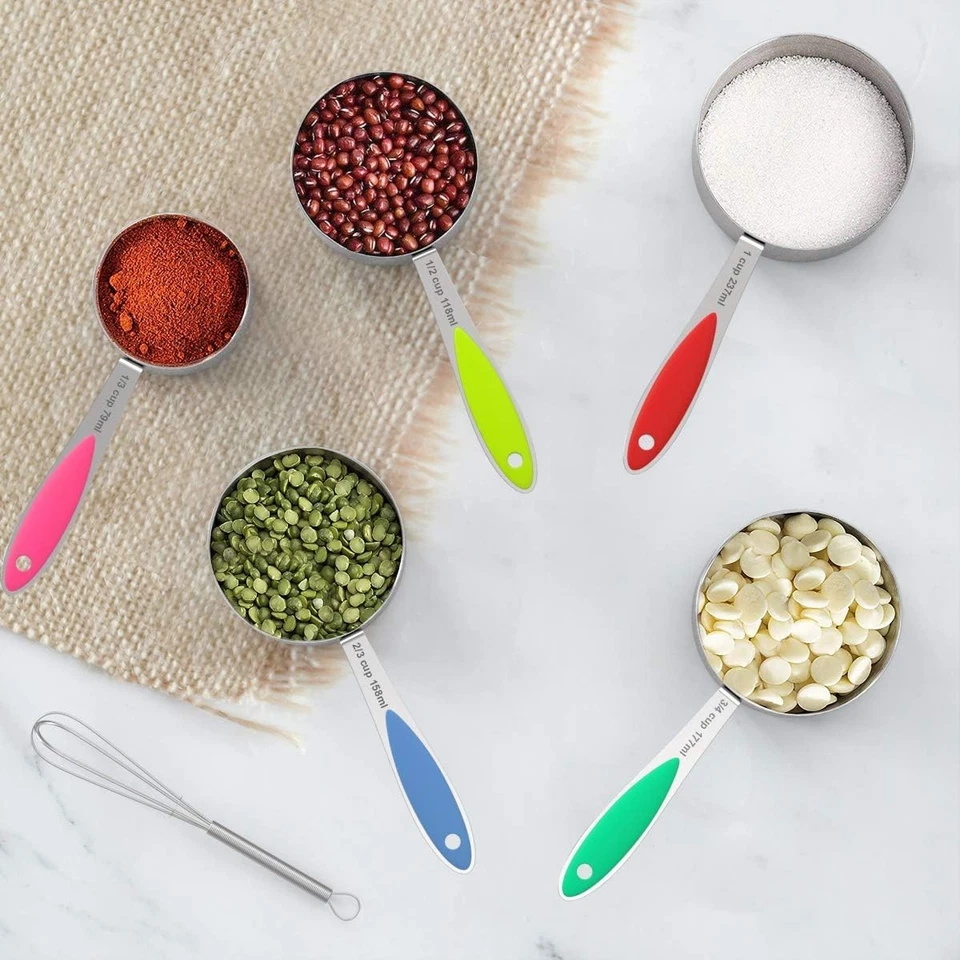 Wildone Stainless Steel Measuring Cups and Spoons 20 Piece Set - Image 3 of 4