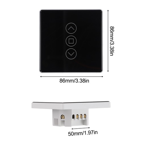 Kompatibel mit Smart Wireless WiFi RF Smart Curtain Touch Switch - Bild 9 von 20