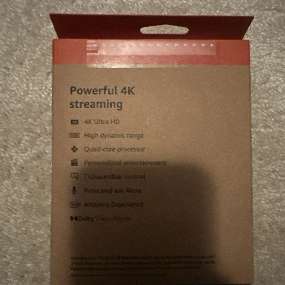 AMAZON FIRE TV Stick 4K MAX, Wi-Fi 6E, 2,0 GHz, control remoto por voz mejorado 16 GB/ALEXA Foto 2 de 2