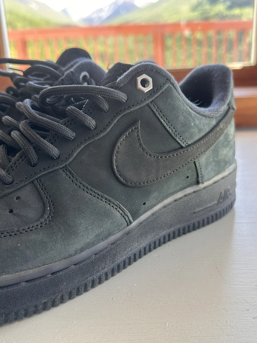 Nike Air Force 1 Suede Low Triple Black for Sale  display picture 1