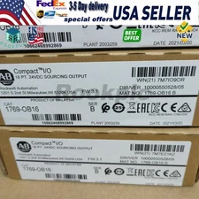 Sealed AB 1769-OB16 SER B Output Module Compact I/O 16 Pt 24VDC US Free Tax