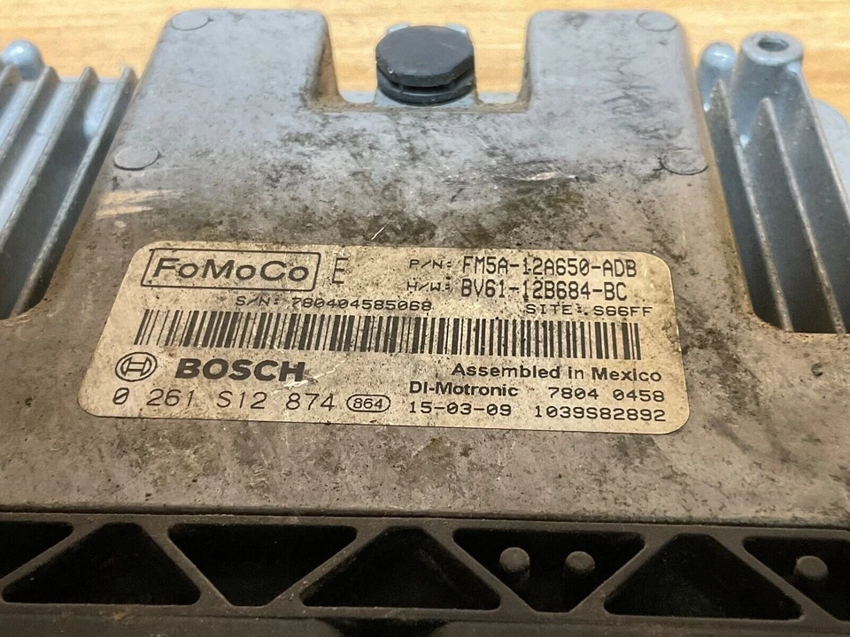 Módulo de cómputo de motor Ford Focus 2013-2017 2,0 L ECM ECU FM5A-12A650-ADB Foto 2 de 4