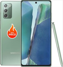 Original Samsung Galaxy Note 20 128GB N981U1 Unlocked Smartphone Open box Green