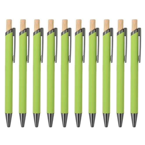 10PcOffice Metal Signing Pen Write Smoohtly for Office Retractable Ballpoint Pen - Zdjęcie 12 z 13