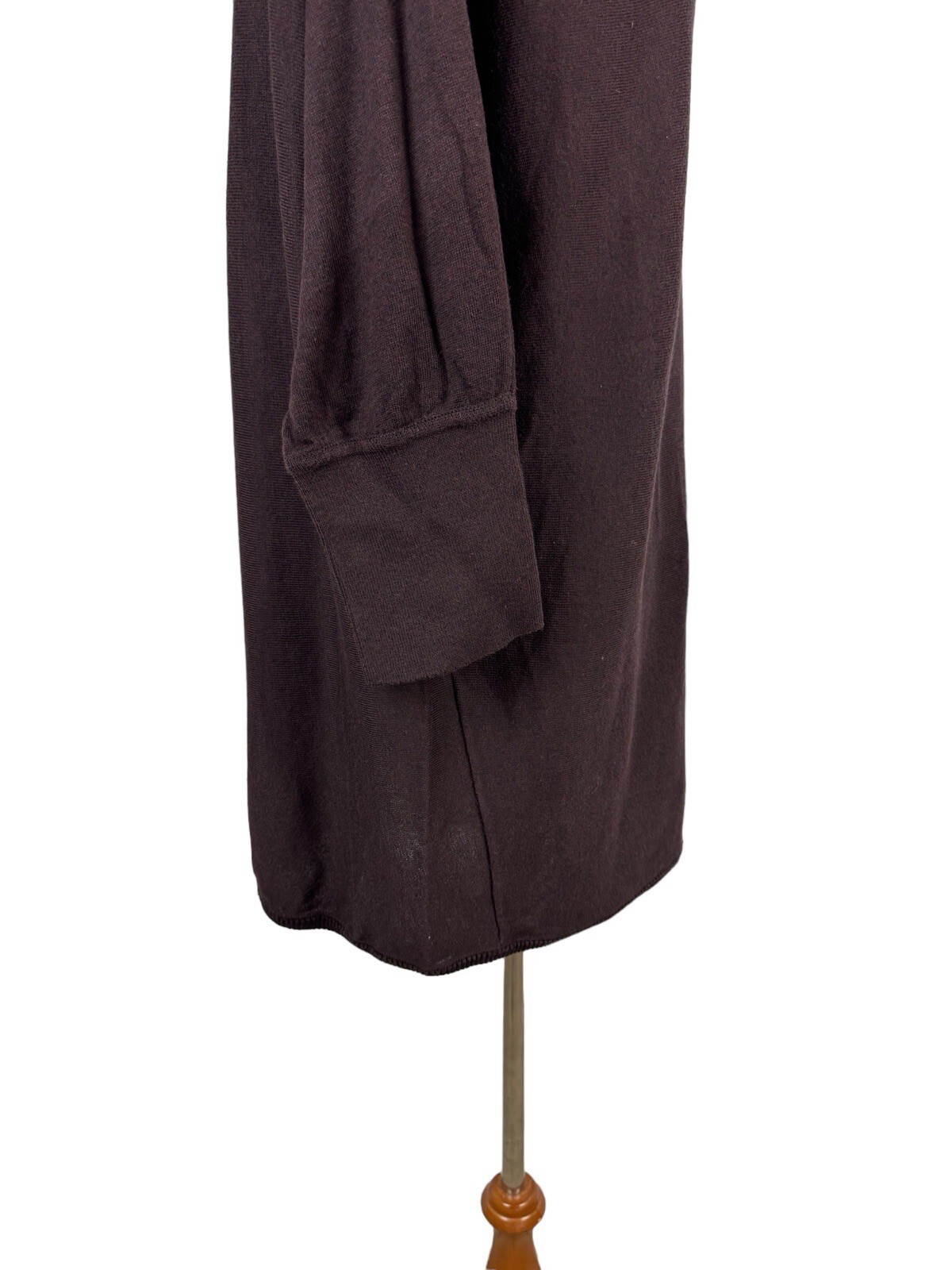 Peruvian Connection Dark Purple Thin Sweater XL P… - image 15