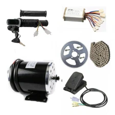 800W 36V Brush Motor Controller Kit Sprocket for ATV Go kart Quad Scooter