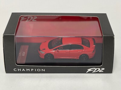 1/64 Champion Honda Civic FD2 in Red With Engine Details. MIX 2 | eBay