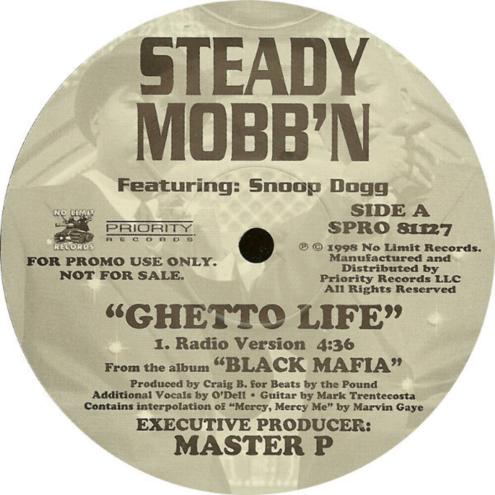 【G-RAP】 STEADY MOBBN' CD Steady Mobb'n – Black Mafia – CD (Album), 1998 [r1518224
