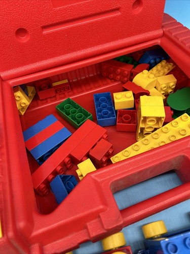 Tyco Blocks Fire Chief Police People & 1985 Lego Case - Picture 4 of 6