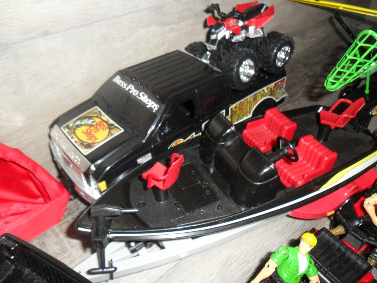 Bass Pro Shops Tree House Kids ~ Truck, Boat Trailer, Boat, Hummer
