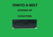 Amplificateur stéréo ONKYO A-8057 KIT de réparation - tous les condensateurs