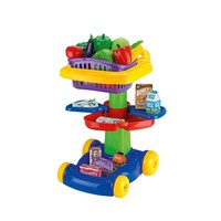 Toyrific Shopping Trolley With Accessories Toyrific Shopping Trolley With Accessories