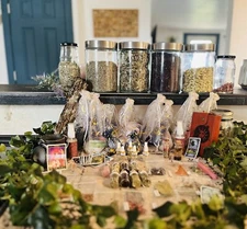 Witchcraft Supplies Mystery Bag Herbal Kit Spell Kit Witch Jewerly