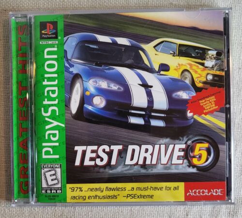 Test Drive 5 Greatest Hits - Sony PlayStation 1 PS1 - 1998 – Complete - Picture 1 of 5
