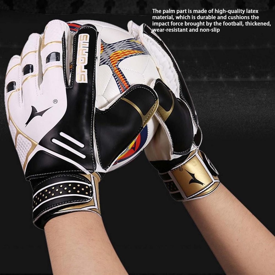 Football Goalkeeper Kids Gloves for Boys Junior Sports Soccer Goalie