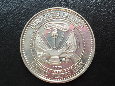 1991 Operation Desert Storm United States Army Silver Art Medal