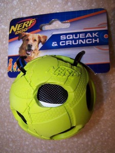 nerf dog crunch ball