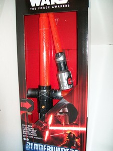 star wars the force awakens kylo ren deluxe electronic lightsaber