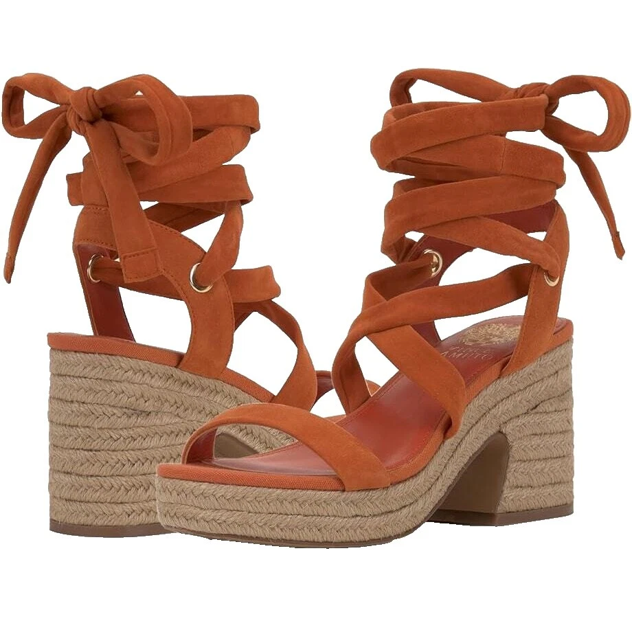Vince Camuto Women's Wedge Lace Up Sandals