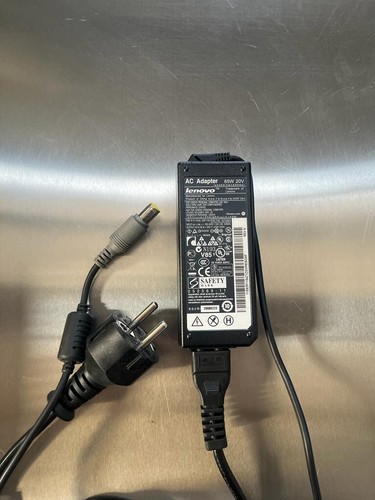 Lenovo ThinkPad Netzteil 65 Watt runder Stecker inkl. Stromkabel - Bild 2 von 2