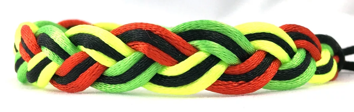 Braided bracelet deals with sliding knot