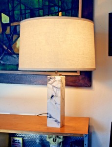 modern marble table lamp