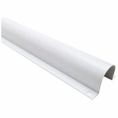 Electriduct Sr-Wg-050-6-20Pk-Wt Wire Guard, 7/16 In H, 120 Ft L, 7/16 In W, 1