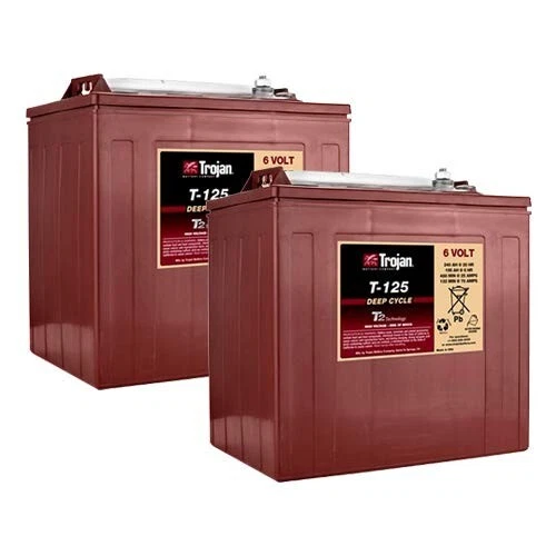 2 x 6V 240Ah Multi Purpose, Flooded Deep-Cycle Batteries, Trojan T125 - Picture 4 of 4