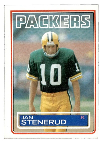 Topps Jan Stenerud Football Sports Trading Card Singles