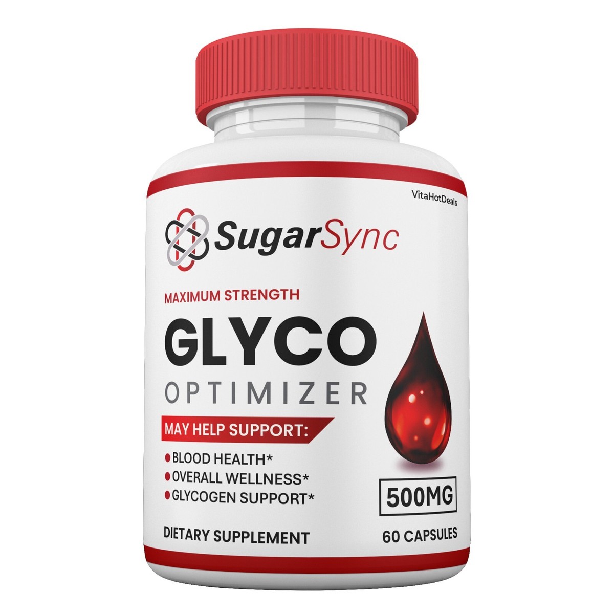 Glyco Fix Maximum Strength Glycofix Blood Support Supplement 180