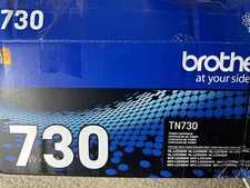 NEW Genuine Brother OEM TN730 Black Toner Cartridge TN-730 TN 730. Open Box.