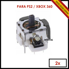 2x MODULO JOYSTICK ANALOGICO SONY PS2 PLAY STATION 2 R3 L3 3D XBOX 360 X-BOX