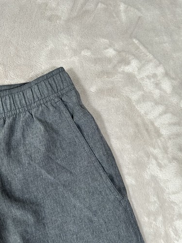 Fair Harbor Shorts Men Size L Grey Heathered Drawstring Stretch Performance NWOT - Picture 3 of 17