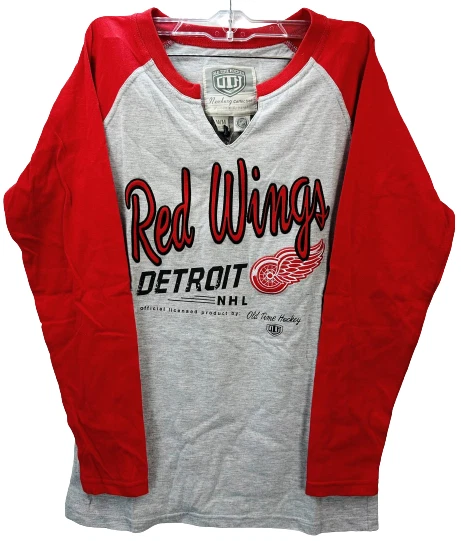 Red wings best sale t shirts women's